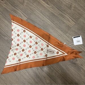 Coach Diamond Silk Scarf